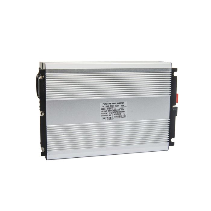 Інвертор автомобільний 1500W  12-220v ЧИСТИЙ СИНУС,  ЧЕСНА ПОТУЖНІСТЬ