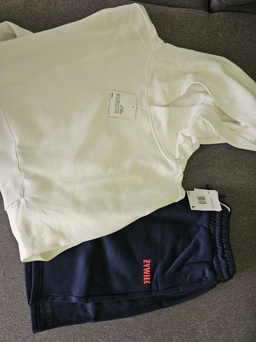 Żywiec Kubota dres bluza i krótkie spodenki rozmiar L