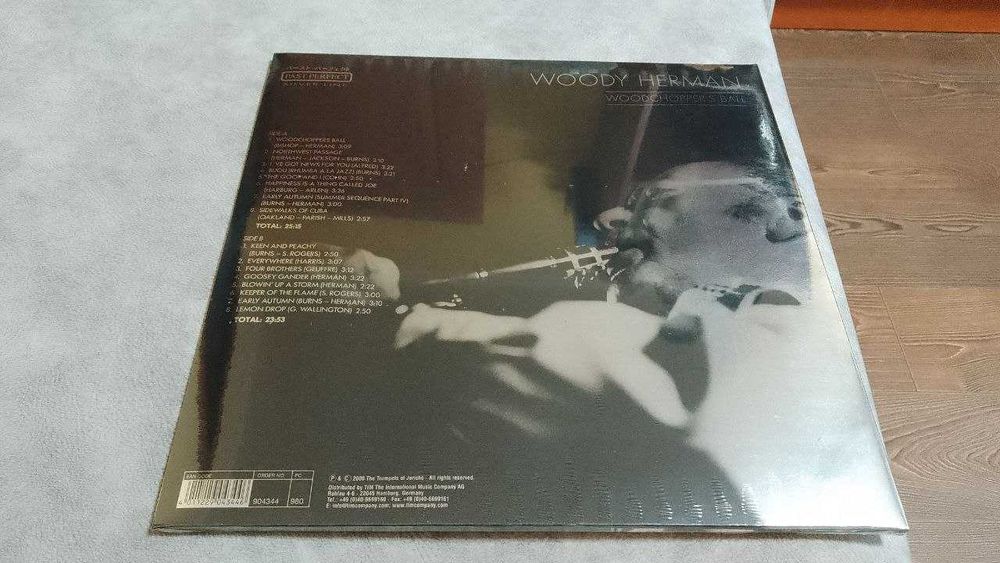 woody herman - woodchopper's ball. запечатанная немецкая пластинка