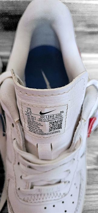 Okazja! Nike Air Force 1 Low LXX White Red Royal sneakersy damskie 38
