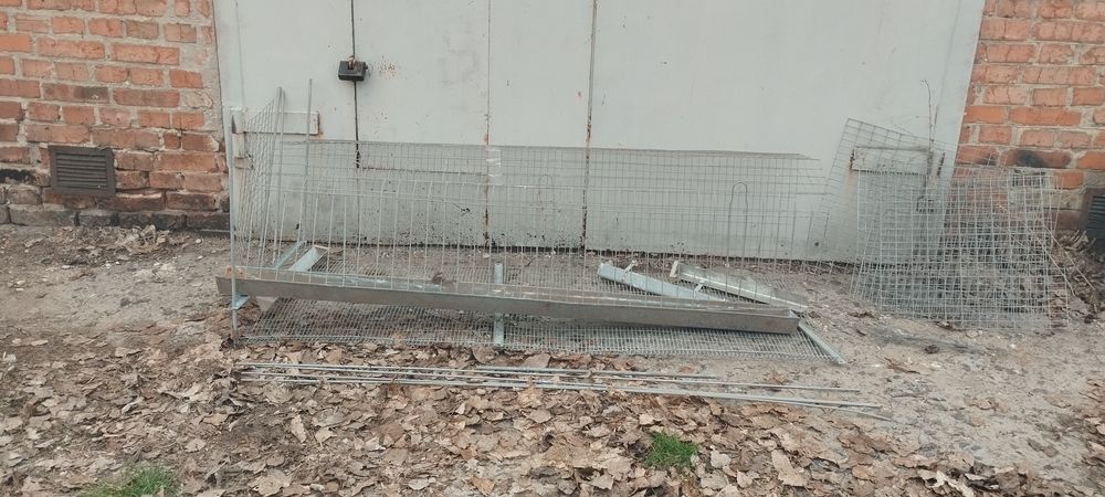 Продам клетка для кур несушек ,металл оцинк