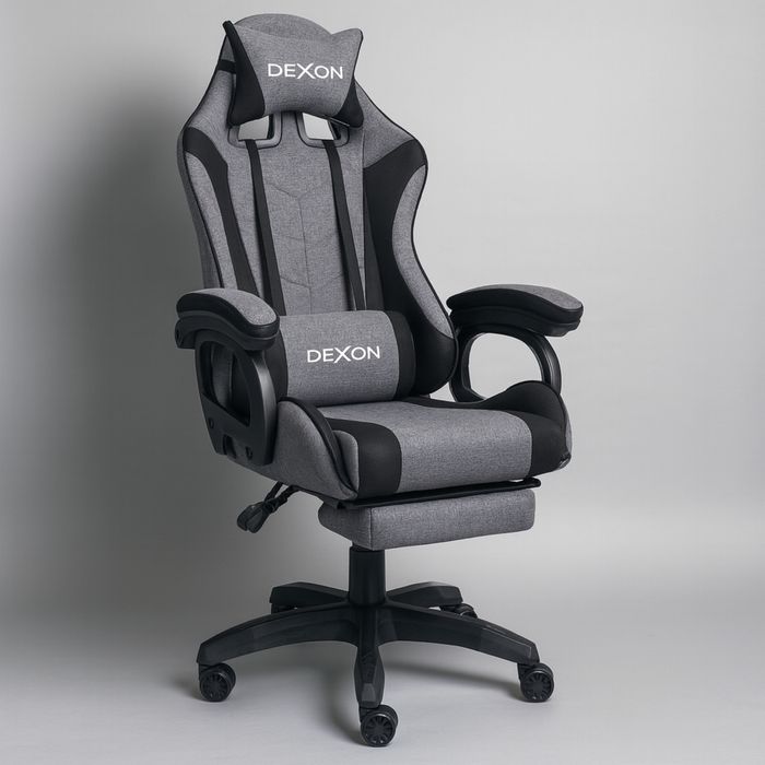 Геймерське компьютерне крісло Dexon JS16 игровое кресло велюр новое: 3 ...