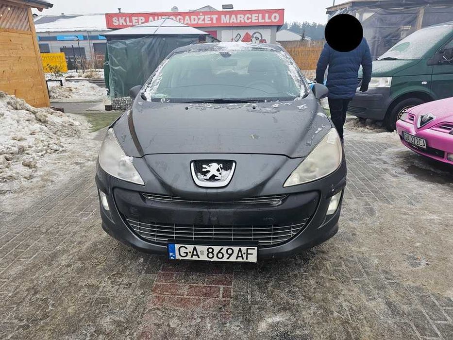 Peugeot 308/LPG/1.6benzyna gaz/120KM/opony zimowe/atest2033/manual