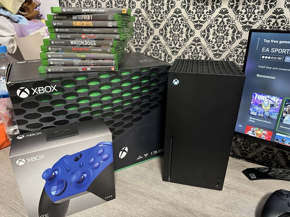 Xbox Series X  1 TB + 500 ІГОР