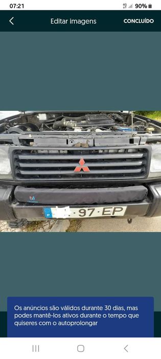 Mitsubishi pajero 2.5 mk2