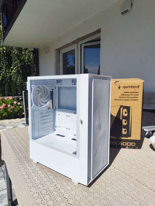 Obudowa Gembird Fornax 4000 White
