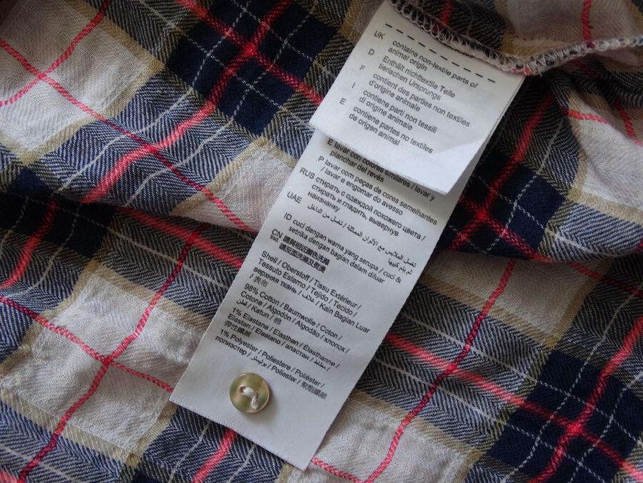 Koszula w kratę Esprit rozm. XS/S kratka