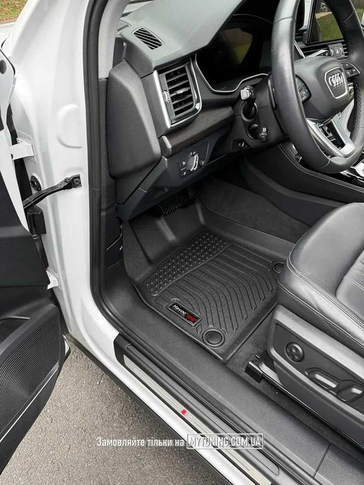 Гумові 3D килимки Audi Q5 2008-2024 Ауді Ку5 резиновые коврики Ауди