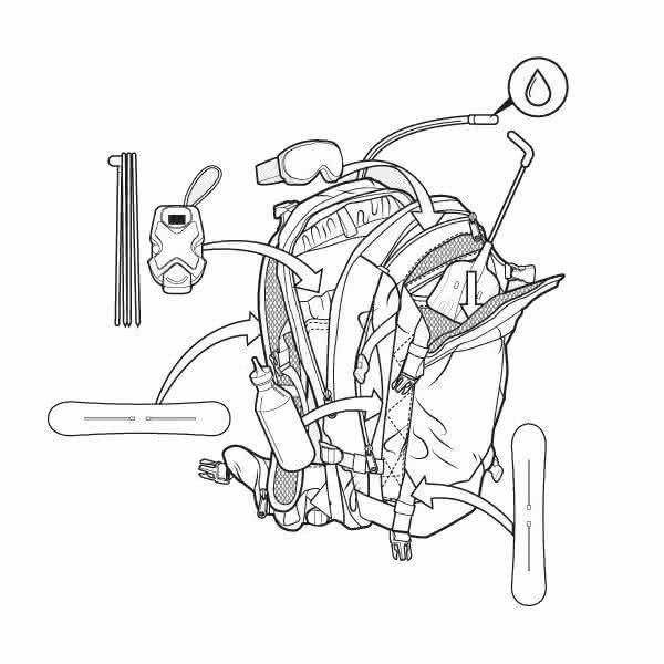 plecak Burton Riders pack 25l