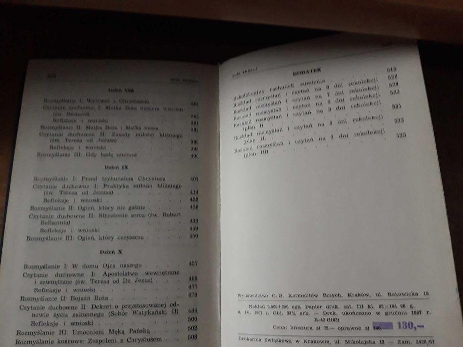 Za Głosem Pana- O. Otto  -Wyd.O.O.Karmelitów Kr. 1967, cudo