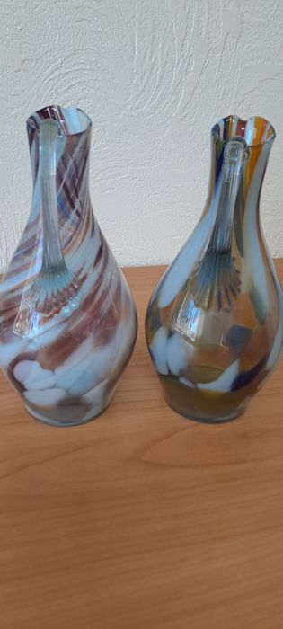 Кувшин. Гутное стекло.