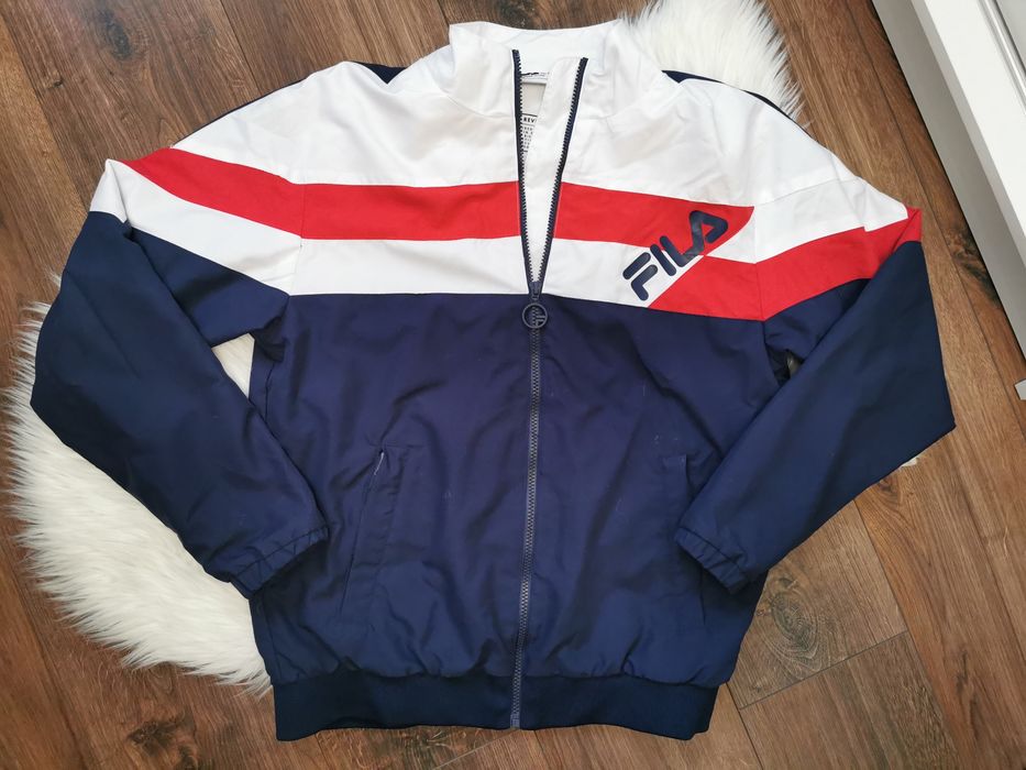 Męska kurtka wiatrówka bluza przejściowa przejściówka M 38