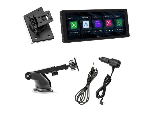 Stacja multimedialna samochodowa radio carplay android auto kamera