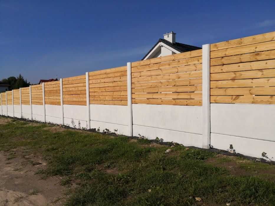 ogrodzenia betonowe, ogrodzenie betonowe 150cm
