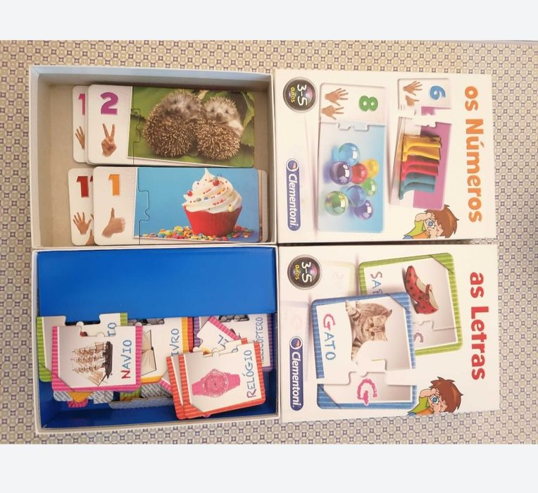 Puzzles nrs/letras 3/5 anos