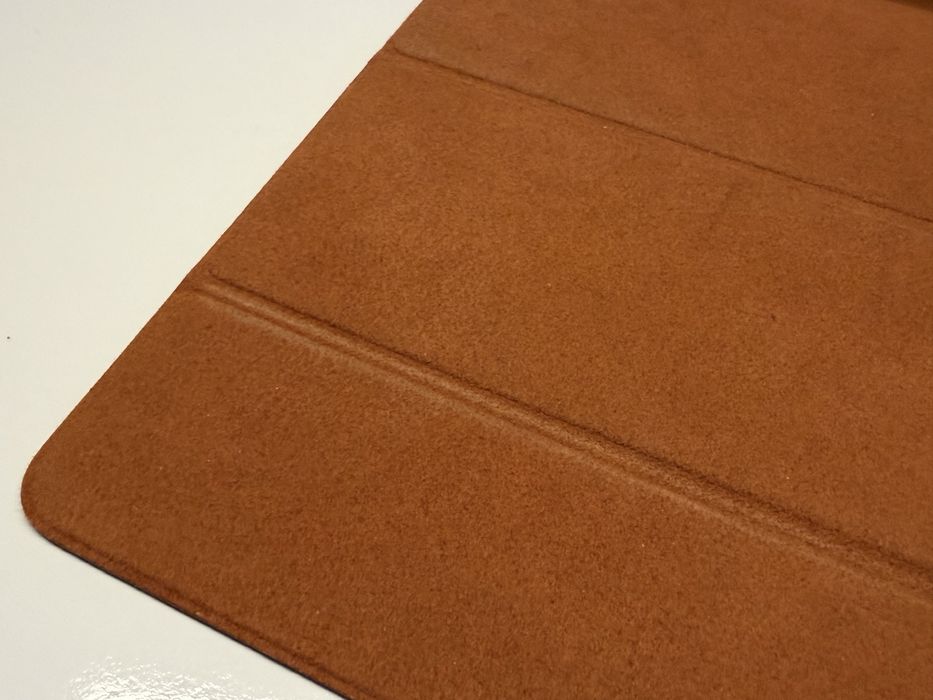 Чохол-накладка Apple Leather Smart Cover Saddle Brown (MPU92)