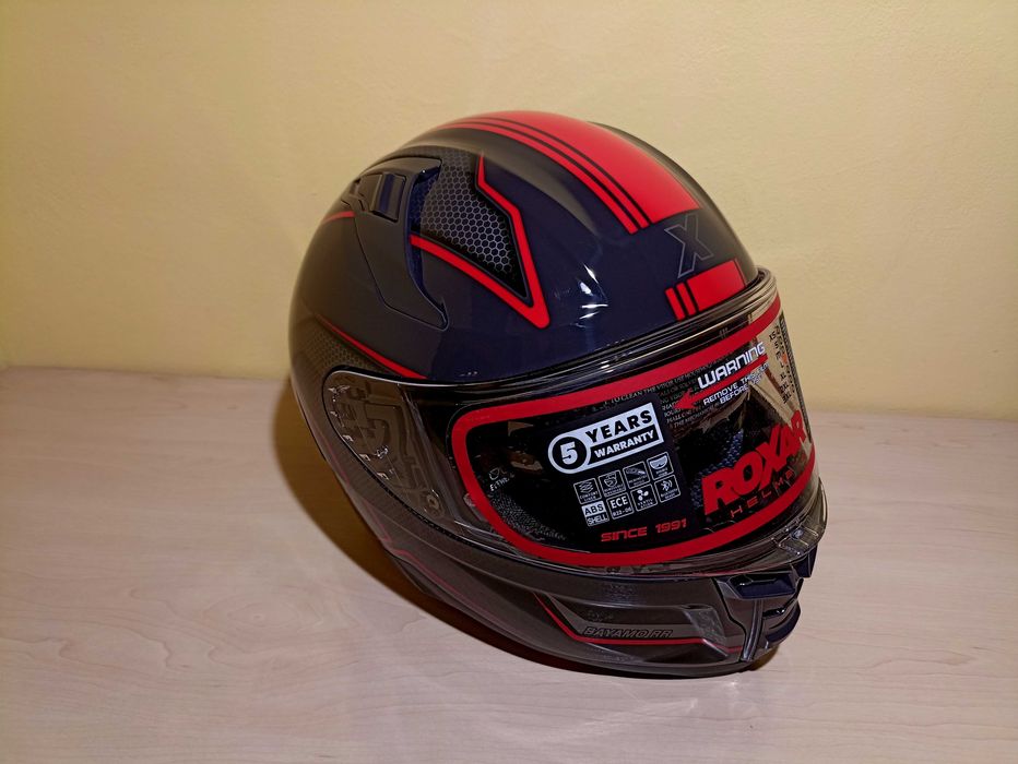 Kask motocyklowy - rozmiar L - kask integralny z blendą - 2025 - tanio