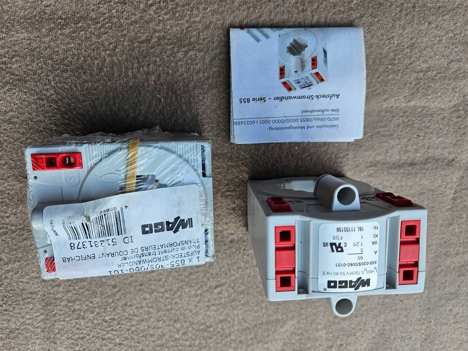 Przekładnik prądowy - WAGO