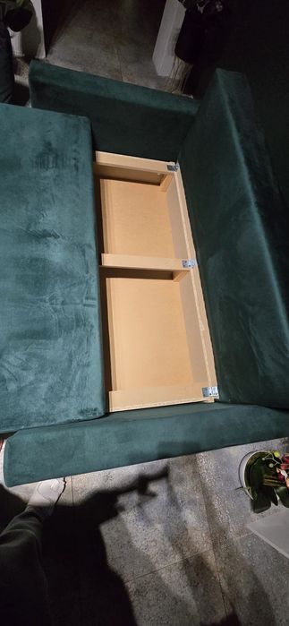 Sofa Bellis butelkowa zieleń