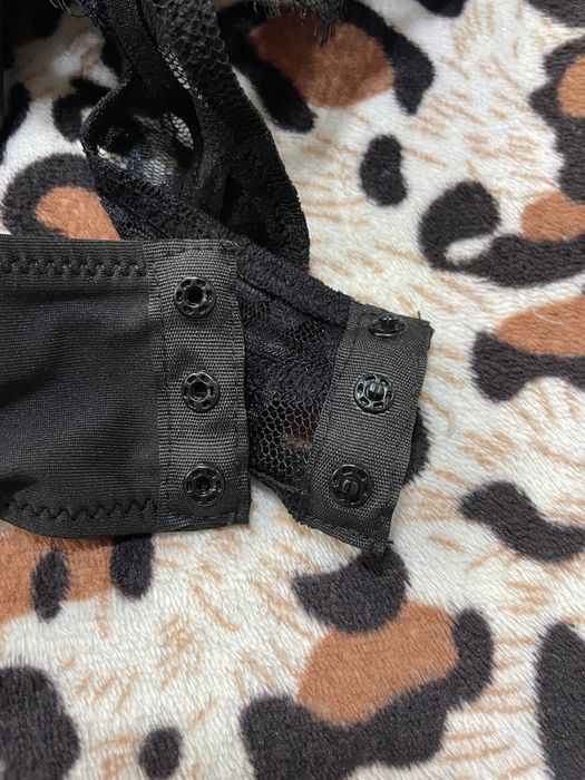 Czarne body XS shein