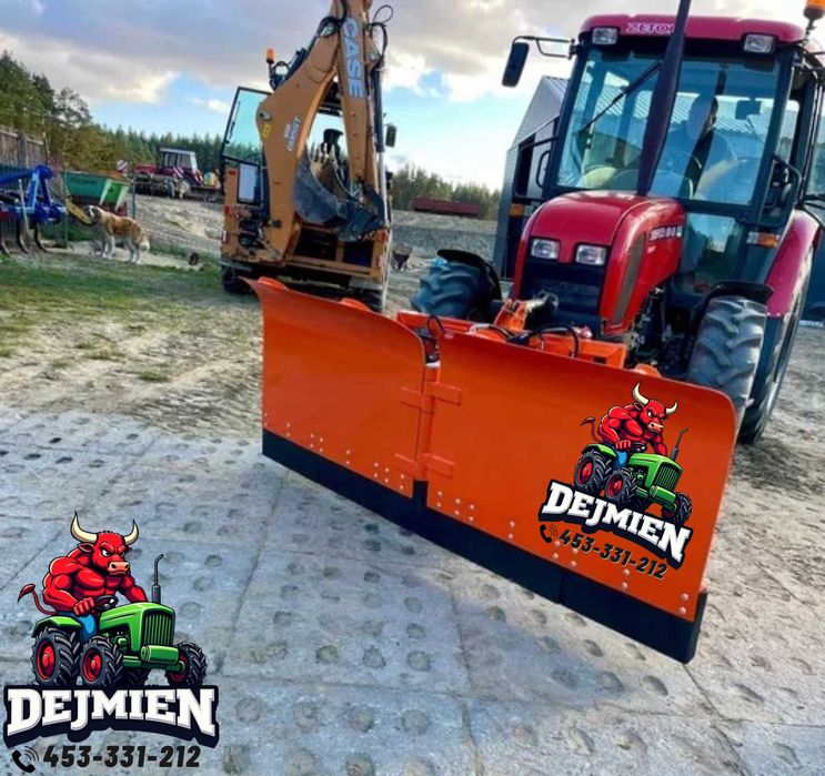 Pług do śniegu//Spych//TUZ//TUR/PROSTY//Strzałkowy//OKAZJA//SOLIDNY!!