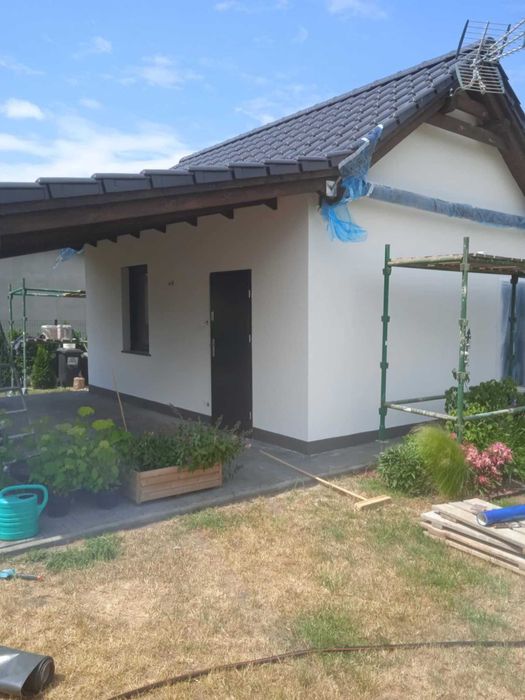 Budowa domów. Elewacje.