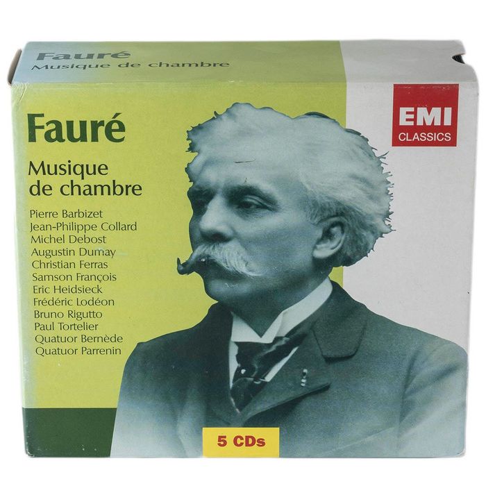Gabriel Faure Musique de Chambre 5 CD stan idealny