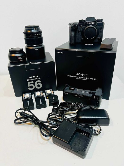 Fujifilm X-H1 Kit Completo com XF 56mm f/1.2