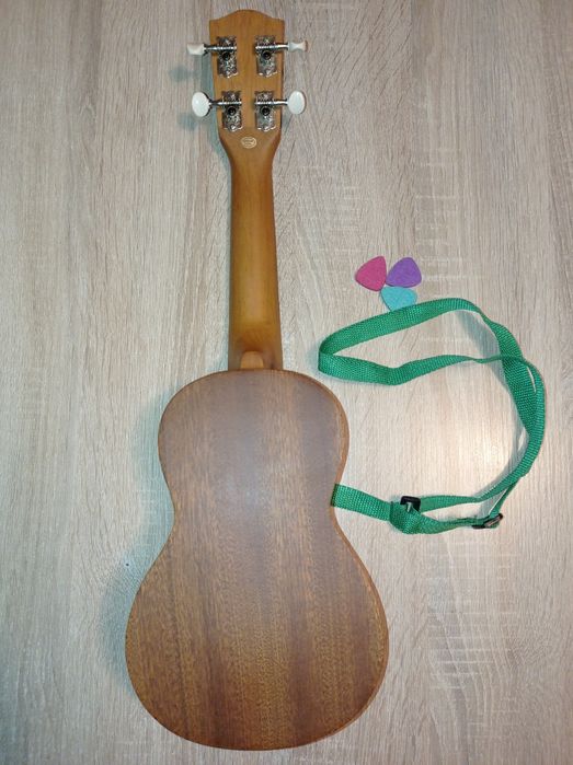 Ukulele sopranowe Mahimahi MS-1ST j.nowe + pokrowiec, stroik, pasek i