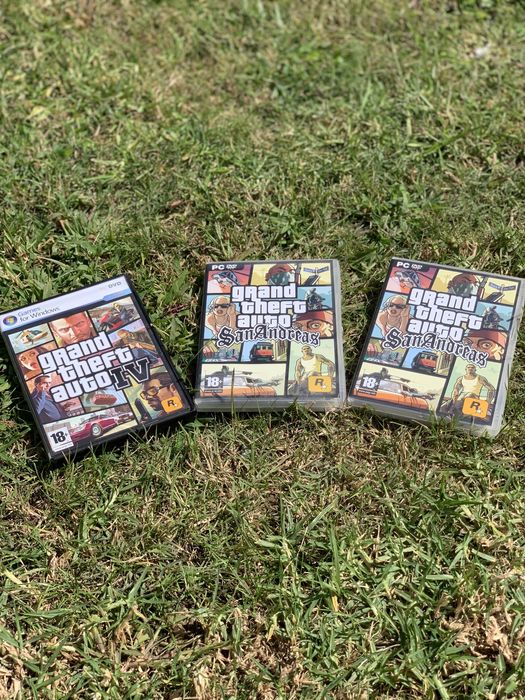 1 GTA V + 2 GTA SAN ANDREAS para PC