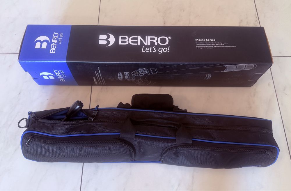 Statyw Benro Mach3 TMA28AL + Głowica Sirui FD-01