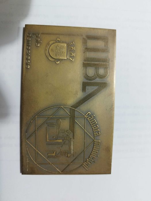 Medalha comemorativa munícipio de Cuba