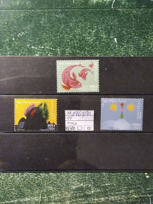 2001 Europa Água Riqueza Natural MNH **