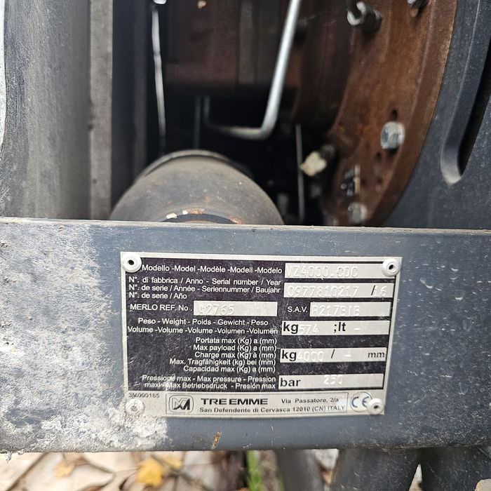 Wciagarka hydrauliczna merlo