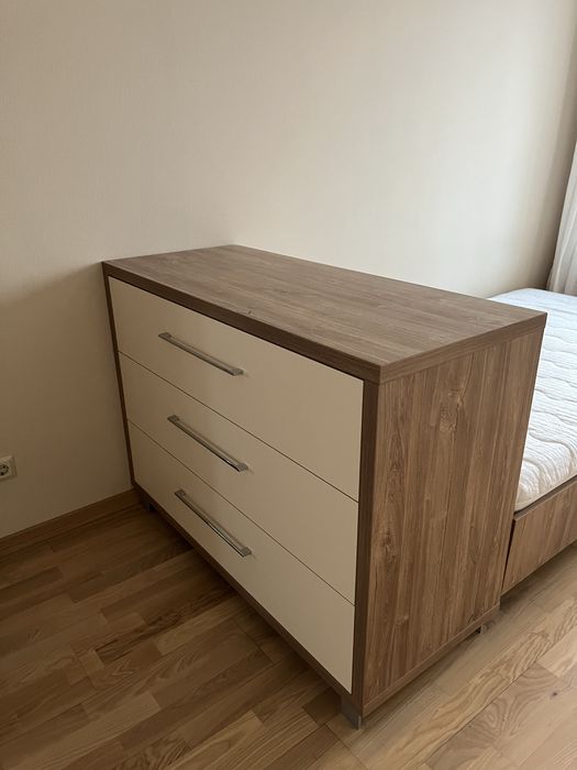 Комод молочний новий