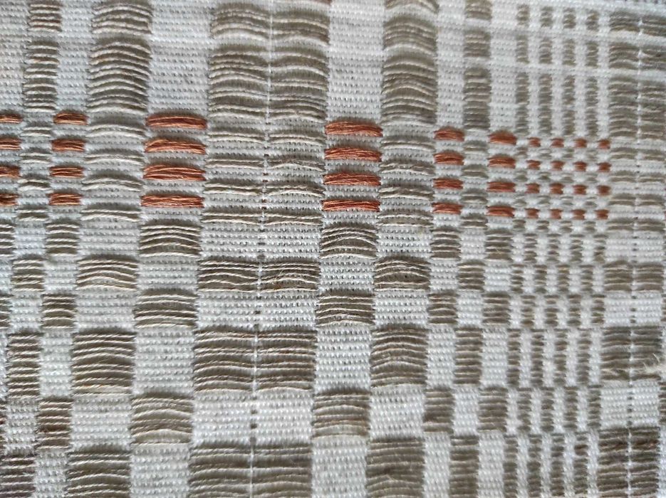 Serwetki lniane, Nowe, PRL 2 szt