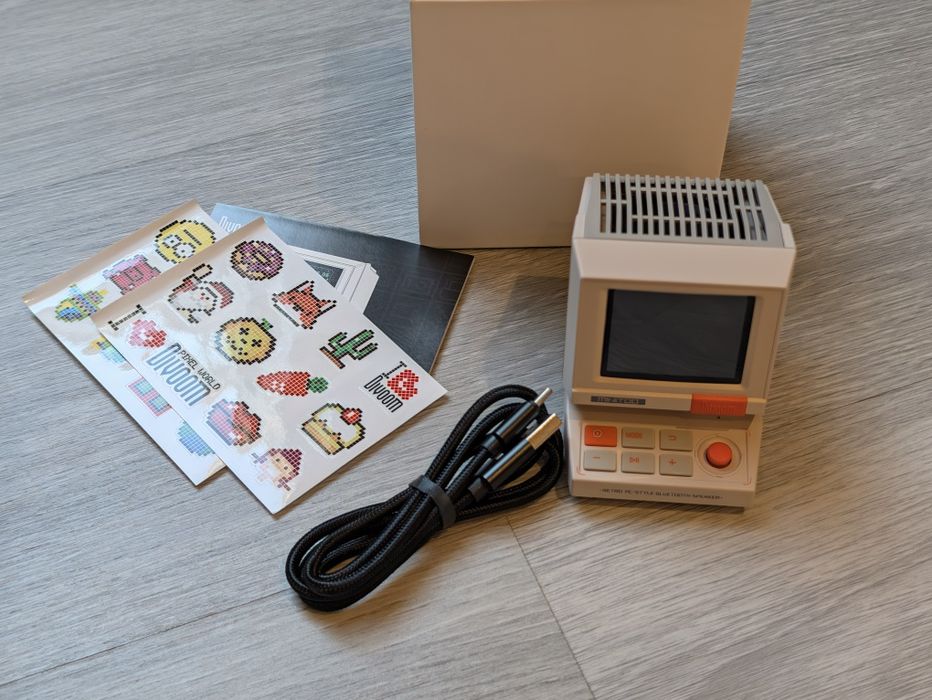 Coluna Bluetooth Retro pixel Divoom MiniToo
