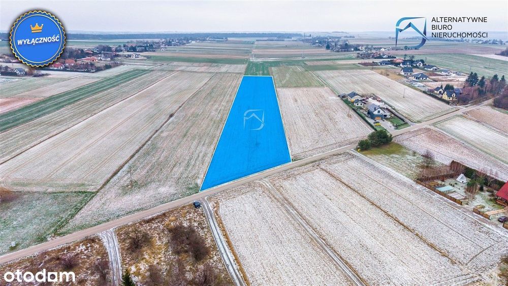 Duża działka budowlano-rolna 20 min od Lublina