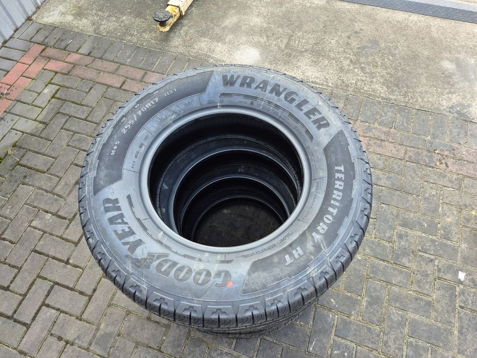 Nowe Opony Wielosezon GOODYEAR WRANGLER Territory 255/70 R17 DOT 25