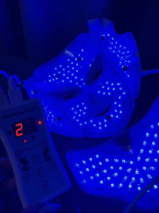 LED маска для обличчя | Фототерапія | Омолодження та лікування акне…..