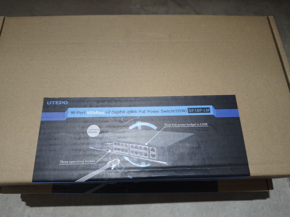 Комутатор utepo sf18p lm