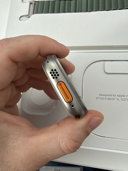 Apple Watch Ultra 49 mm Titanium - Idealny stan, pełny zestaw