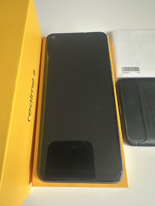 Telefon realme 8 android rmx3085  black 128 gb