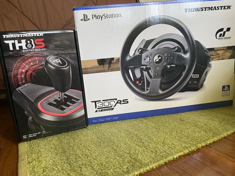 Trustmaster T300RS GT + TH8S + Handbrake
