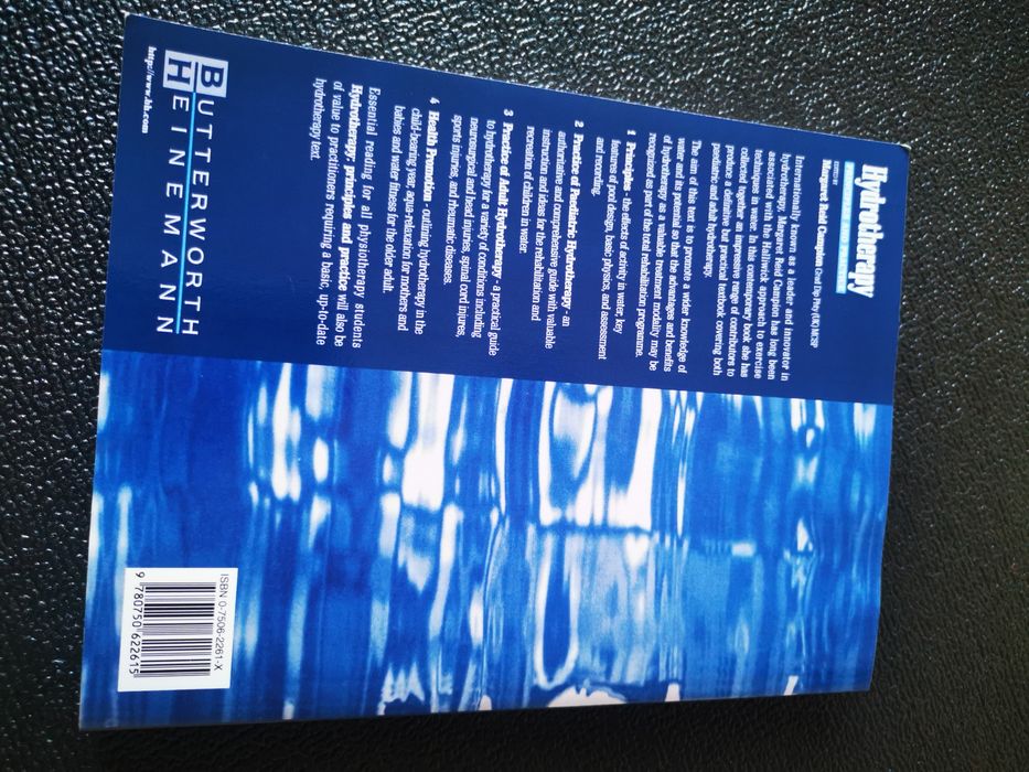 Livro "Hydrotherapy"