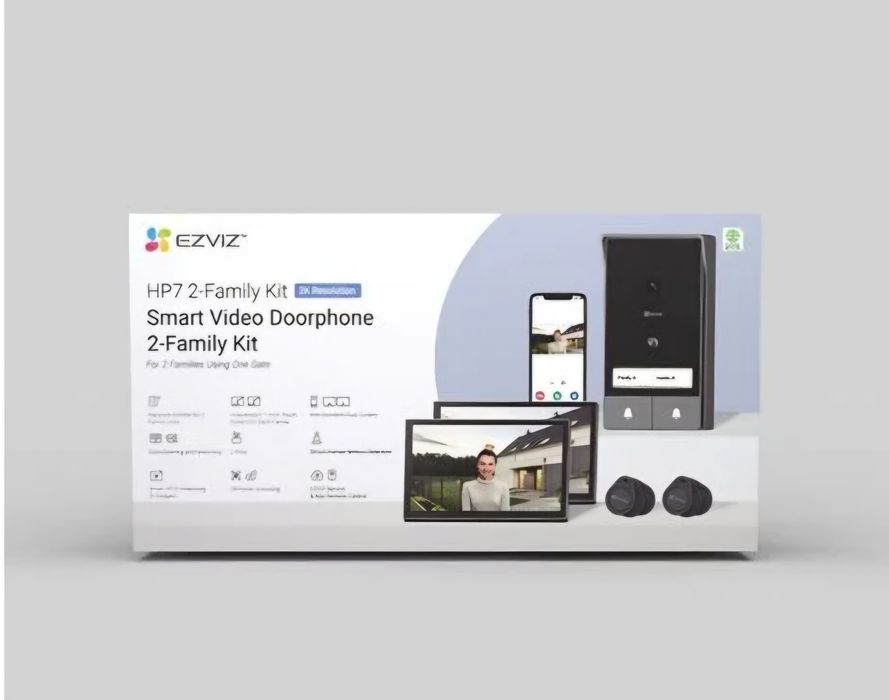 Комплект IP відеодомофону Ezviz CS-HP7 (CS-HP7 (3MP)) Оригінал
