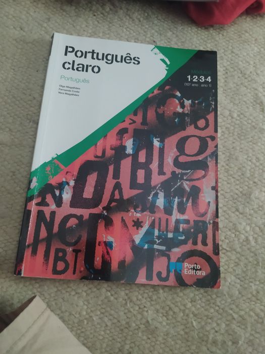 Português claro 10° ano módulos 1/2/3/4 ensino profissional Porto editora