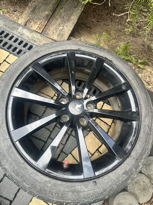 Felgi itwheels kba 51580  5x114.3 plus opony letnie Tomket Sport 3