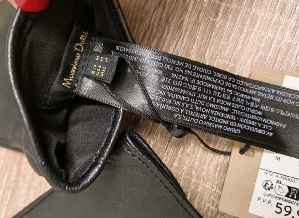 Рукавички жіночі Massimo Dutti