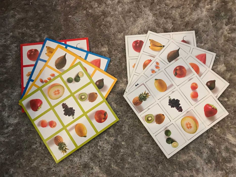 Jogo Loto - Fotos de frutas